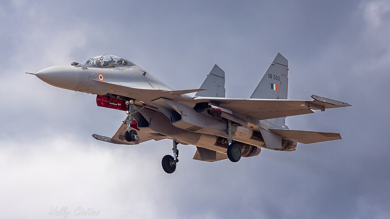 Indian Air Force Sukhoi Su-30MKI fighter aircraft - IAF AFCAT 2026 Recruitment